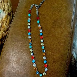 Sabika multi colored necklace